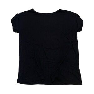 Suzy Shier Black T-Shirt Top Size XS